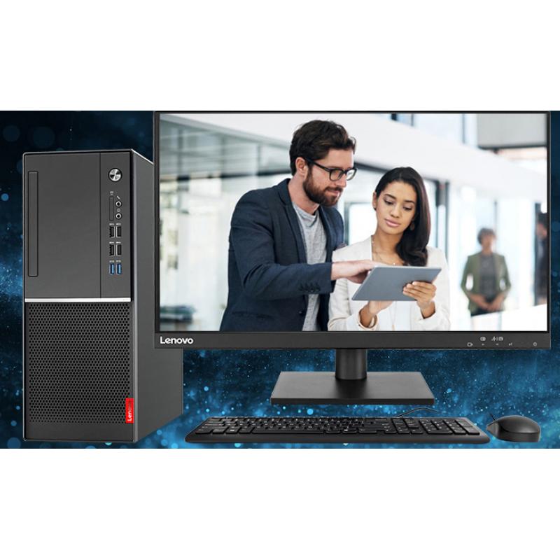联想(lenovo) ThinkCentre M730t-D222（i5-10500/8G/128G SSD+1TB/17L机箱/WIN10专业版/主机五年保修/19.5显示器）台式计算机