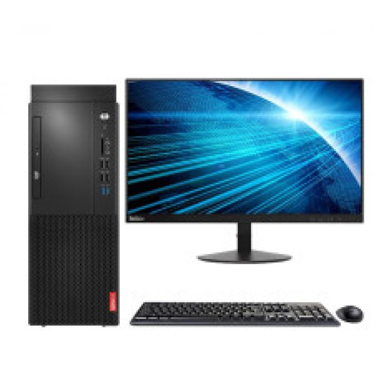 联想(Lenovo）启天M430-A018(C)（G6400/4GB/128G+1TB/无光驱/联想智能云教室/WIN10/19.5 宽屏显示器) 台式计算机