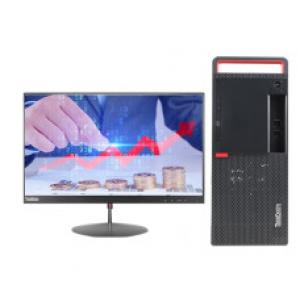 联想(Lenovo)ThinkCentre M720t-N030 (i5-9400/8GB/128G SSD+1TB/无光驱/180W电源/USB键鼠/云教室/Win10/19.5显示器)台式计算机